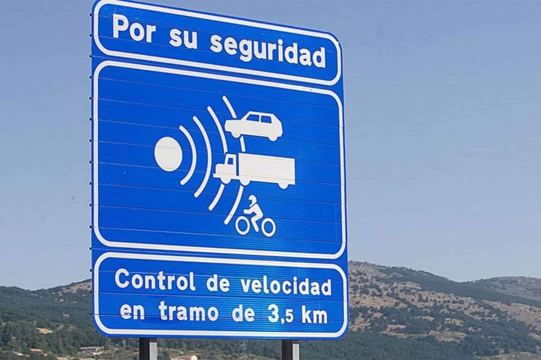 Los radares de tramo consiguen reducir la velocidad media