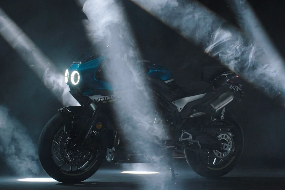 500SR VOOM: La nueva tetracilíndrica deportiva de CFMoto que está a punto de caramelo