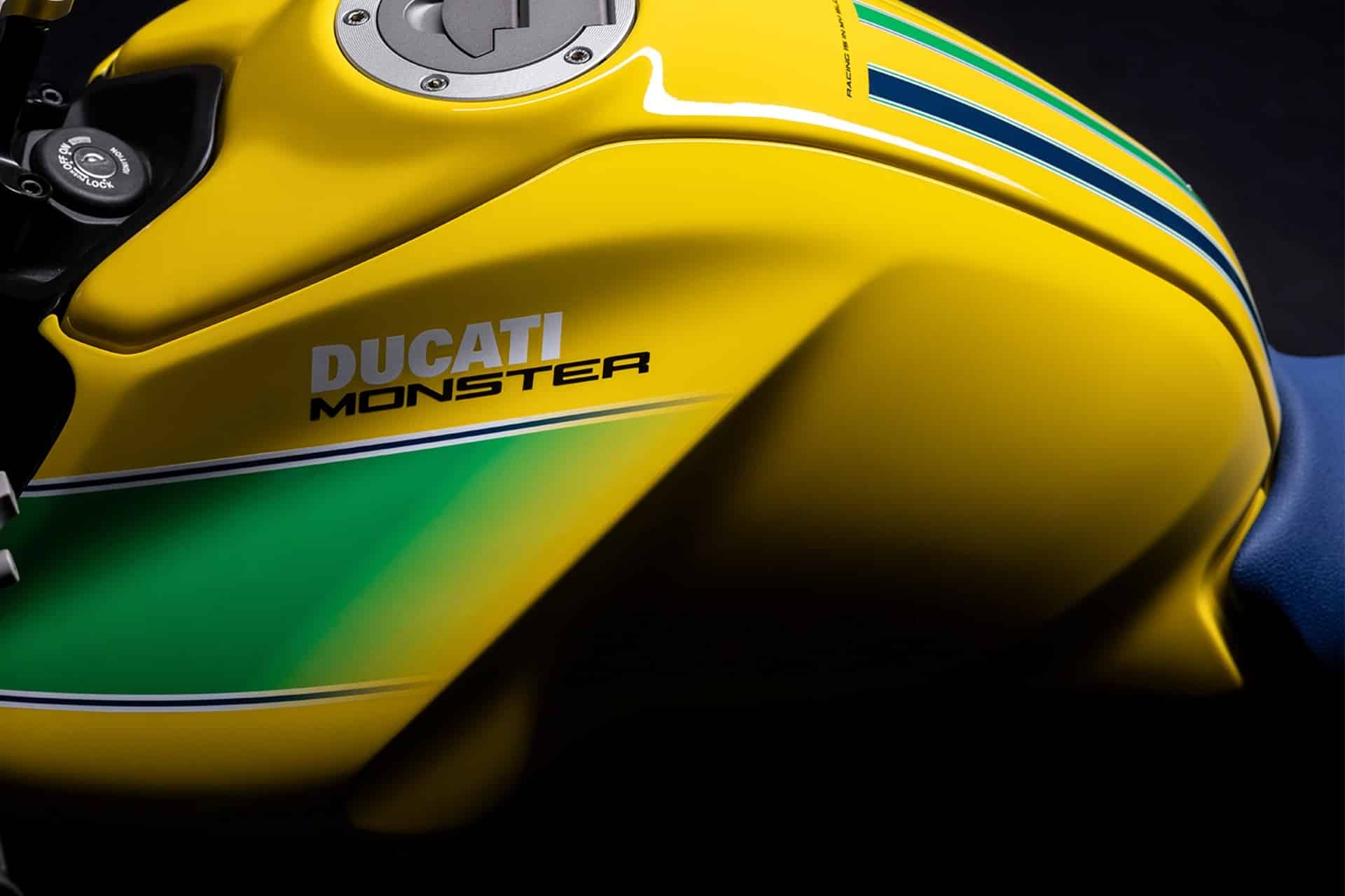 Ducati Monster Senna: Dos leyendas del motor en una edición muy especial