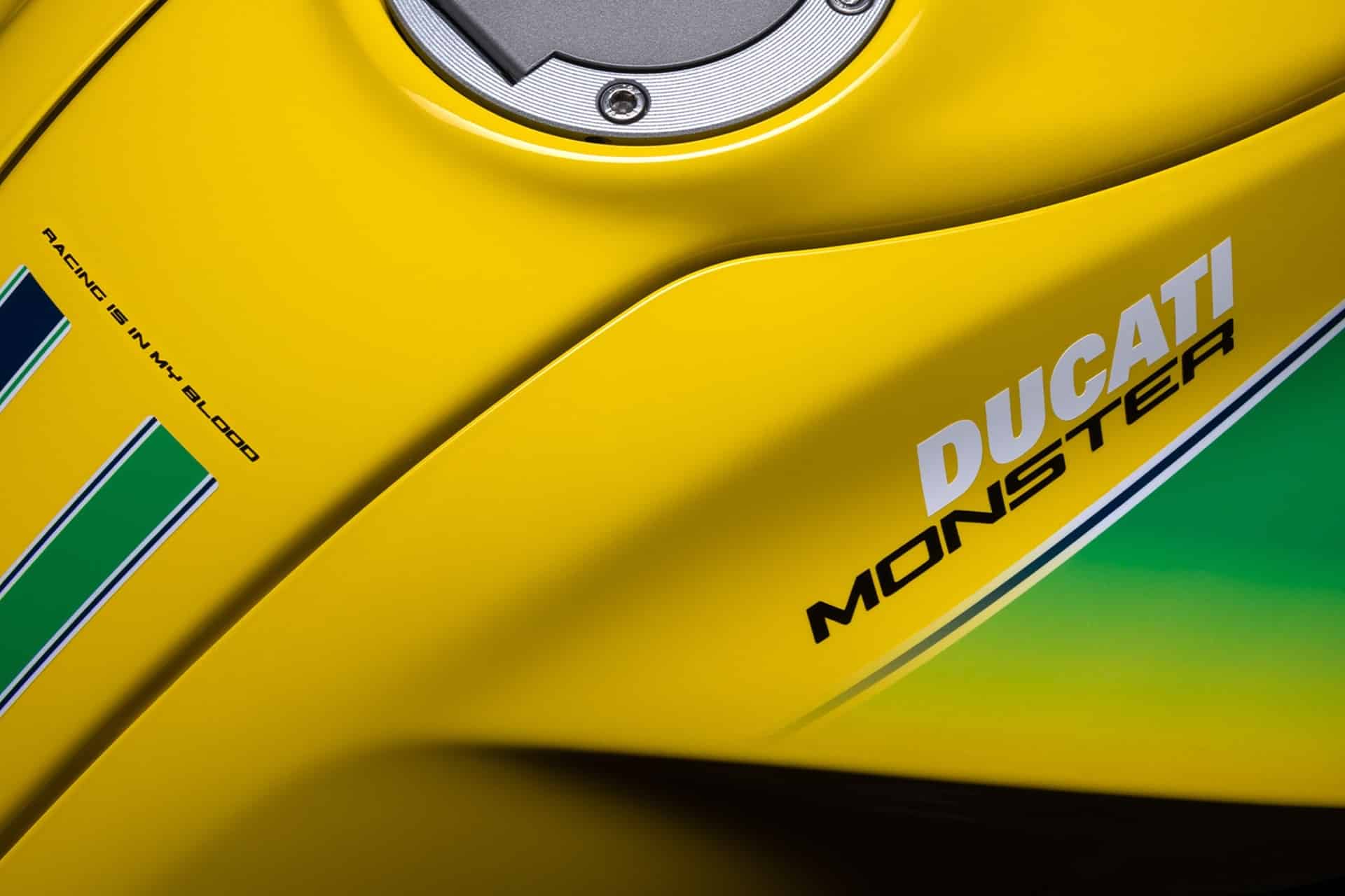 Ducati Monster Senna: Dos leyendas del motor en una edición muy especial