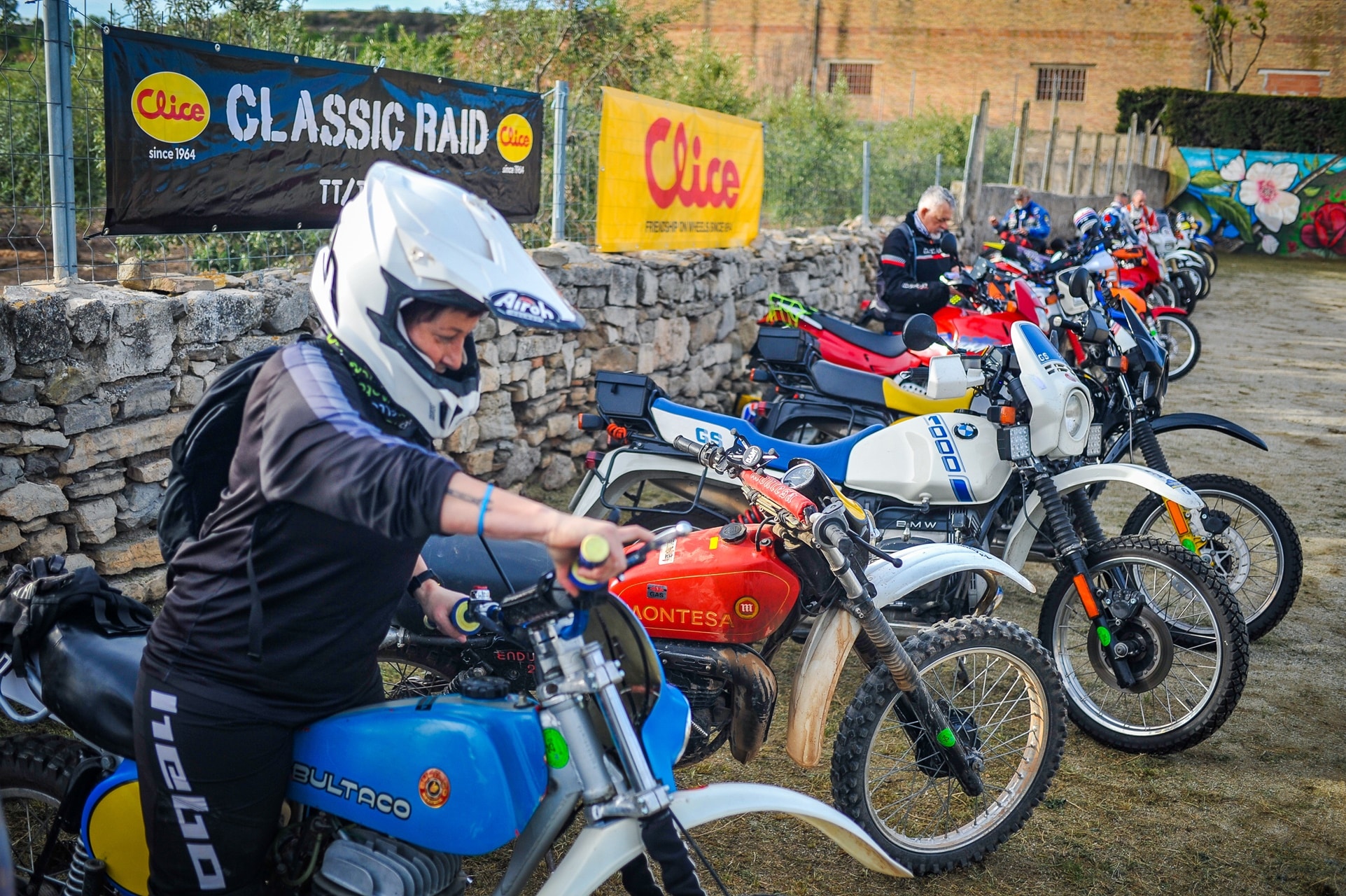 Motos de enduro y trail "Old School" vuelven a brillar en el Classic Raid TT/Trail 2024