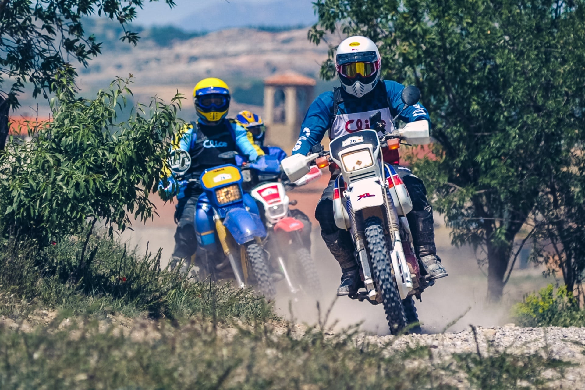 Motos de enduro y trail "Old School" vuelven a brillar en el Classic Raid TT/Trail 2024