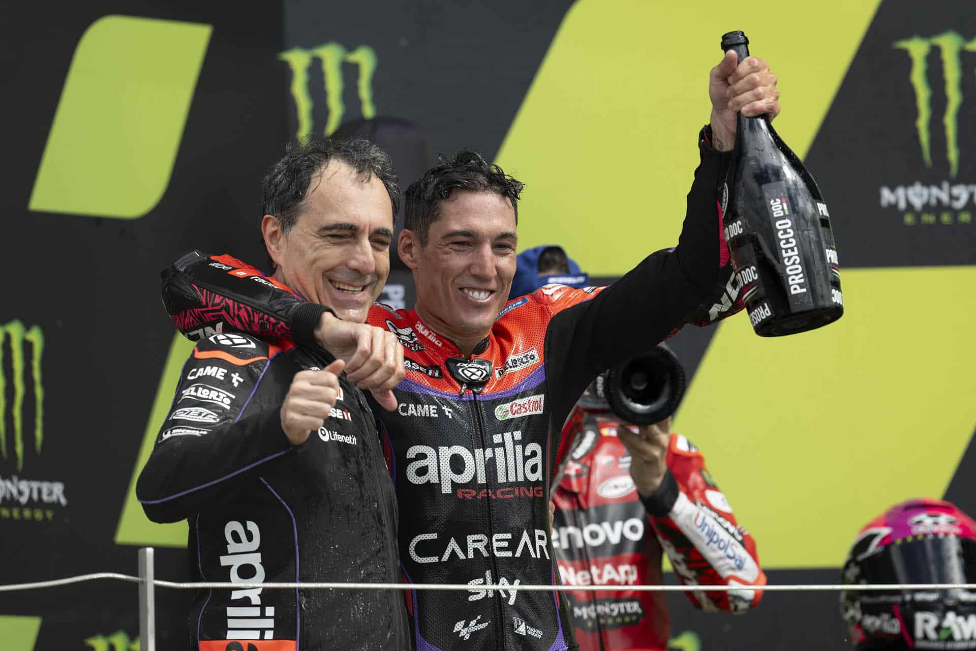Juntos Aleix y Aprilia han llegado a lo más alto