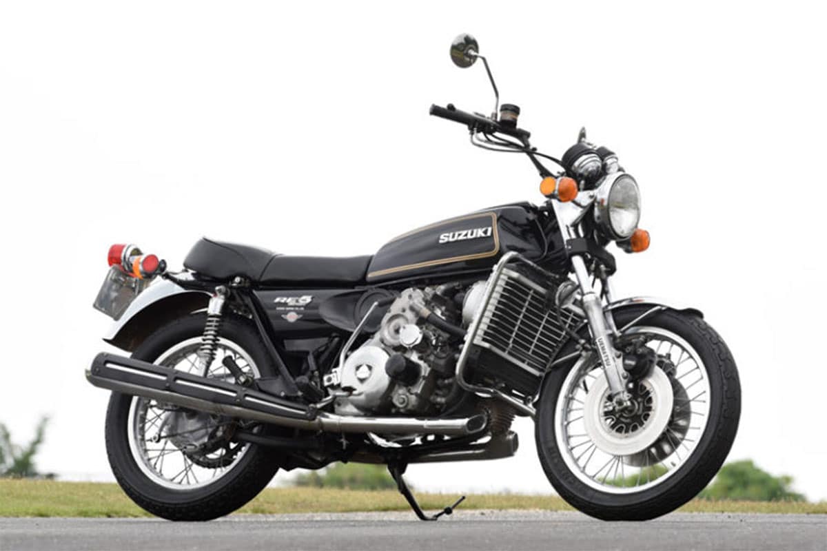 La Suzuki RE5 fue una apuesta tecnológica que no salió bien