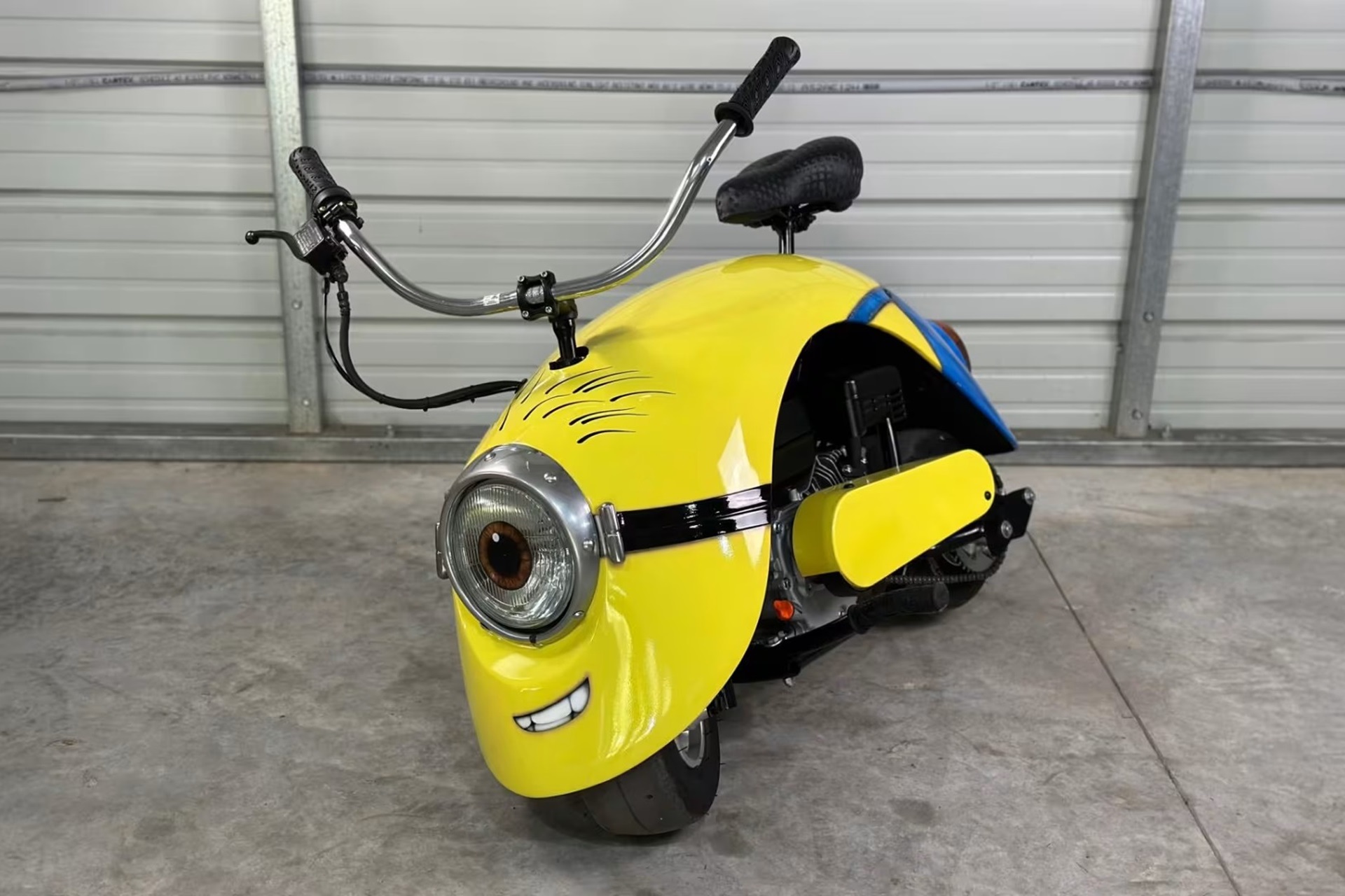 Fusconeta Custom Mini Bike 2024: La nueva y personal minimoto inspirada en el famoso VW Escarabajo