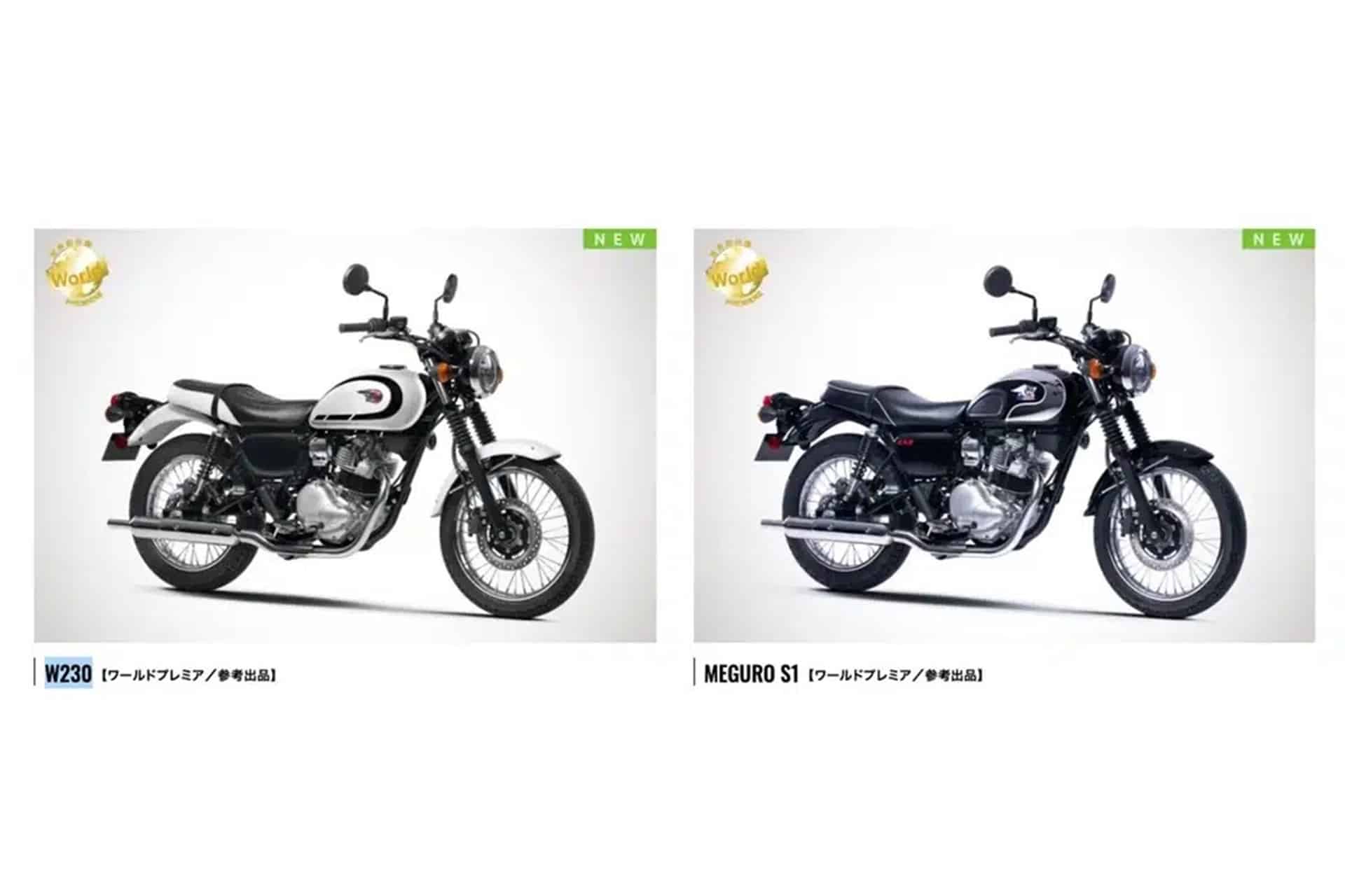 Confirmado, la Kawasaki W 230 llegará a Europa la próxima temporada