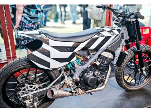Flat Track 450, la nueva montura de Royal Enfield derivada de la actual Himalayan 2024