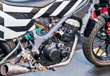 Flat Track 450, la nueva montura de Royal Enfield derivada de la actual Himalayan 2024