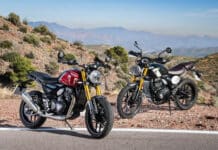 Triumph tiene dos opciones que comparten motor