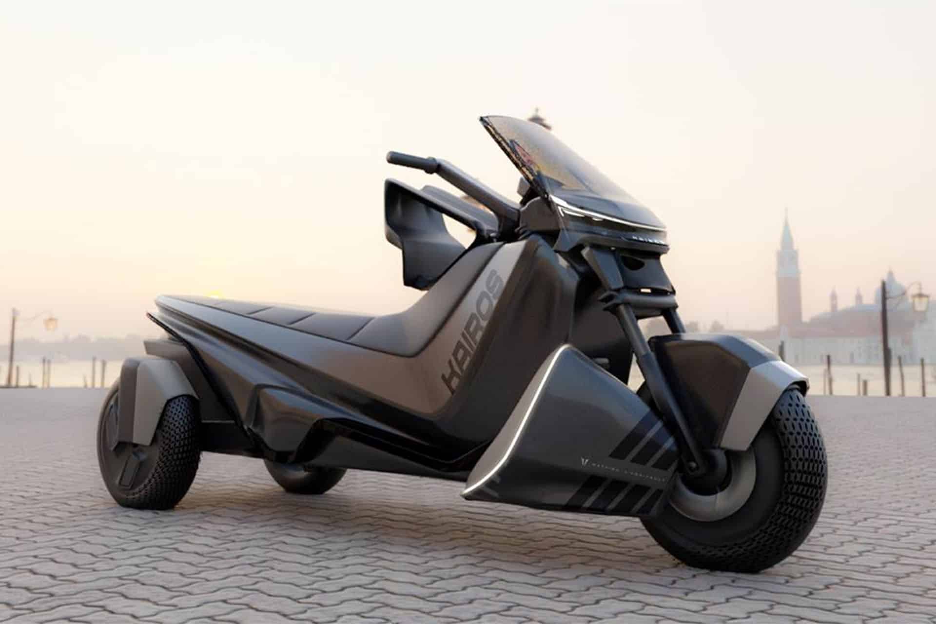 Kairos: el trike eléctrico diseñado para que no vuelque