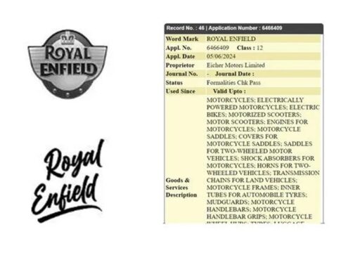 Royal Enfield registra 2 nuevos logotipos para próximos modelos