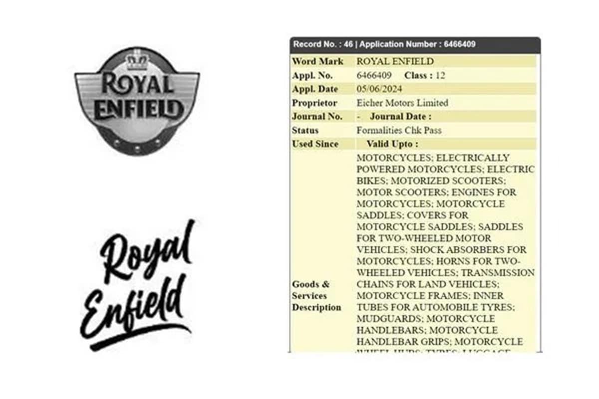 Royal Enfield registra 2 nuevos logotipos para próximos modelos