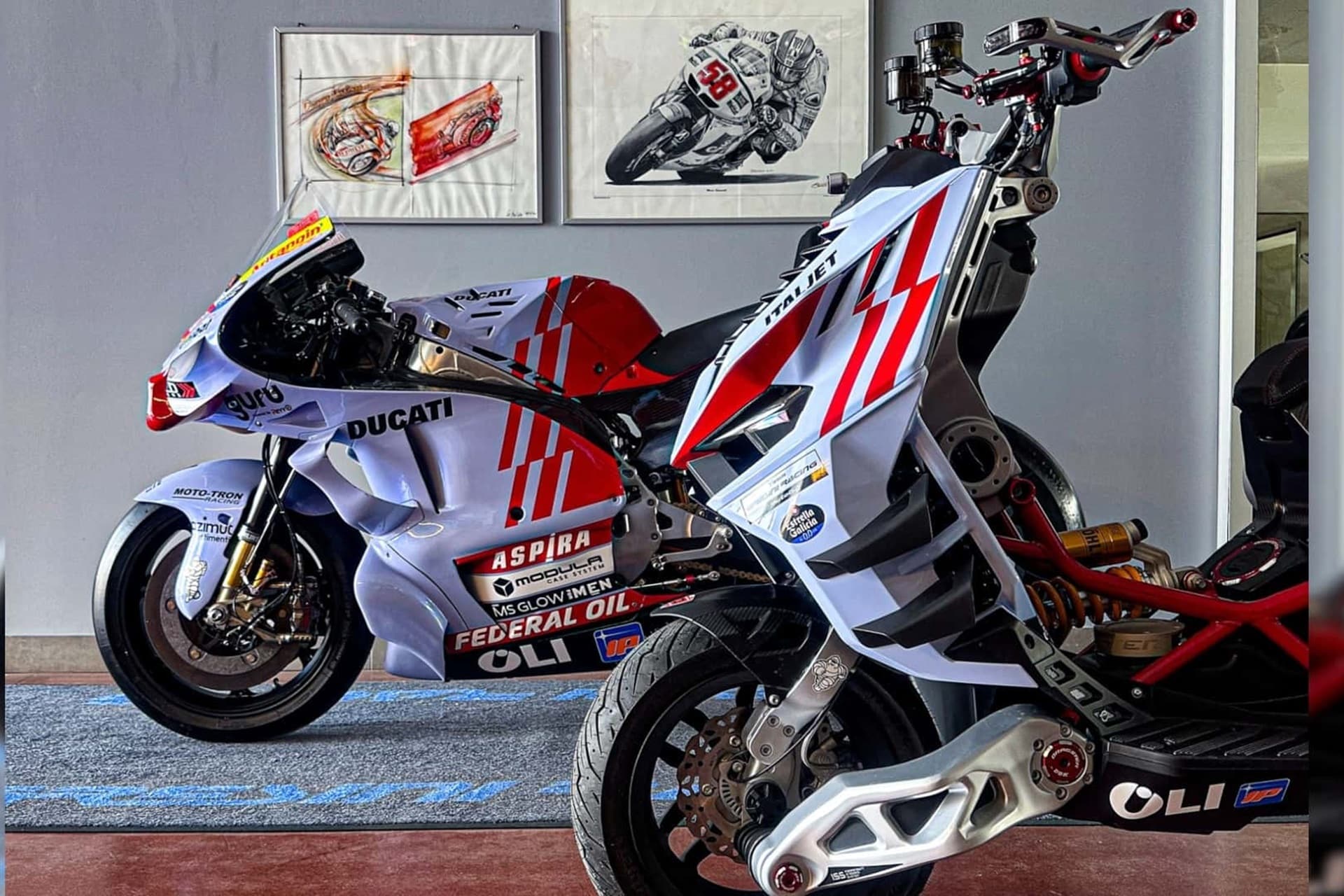 taljet y Gresini Racing se unen para dar vida a una edición especial del icónico Dragster