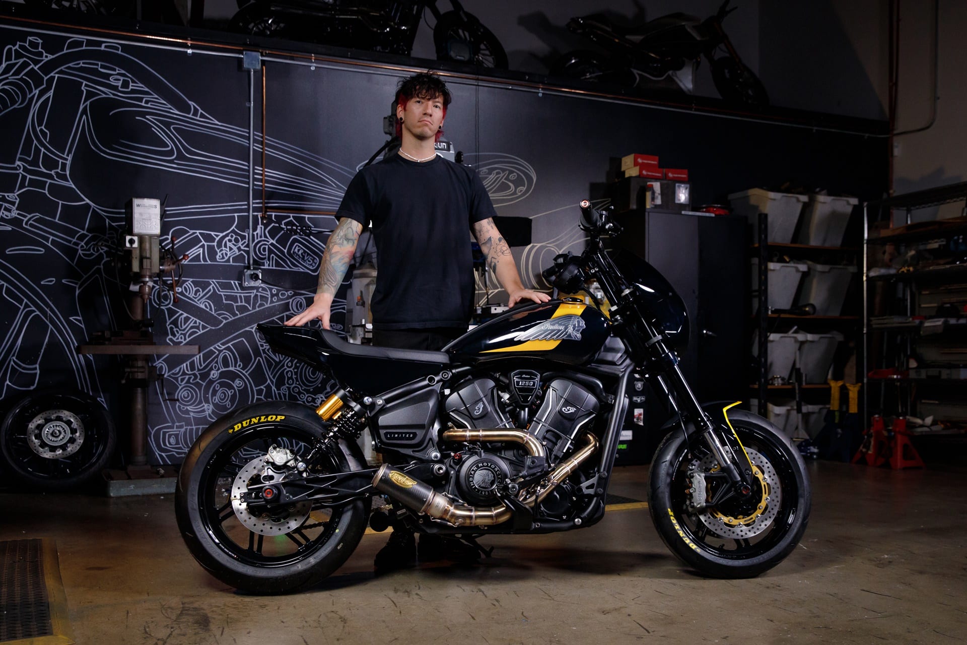 Indian nos muestra la Scout personalizada por Roland Sands Design en su último episodio del serial Forged
