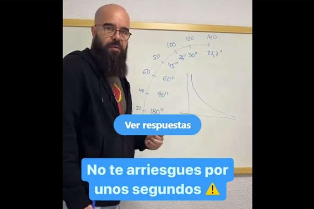 Este matemático te demuestra, en un minuto, que no ganas nada circulando a 140 km/h