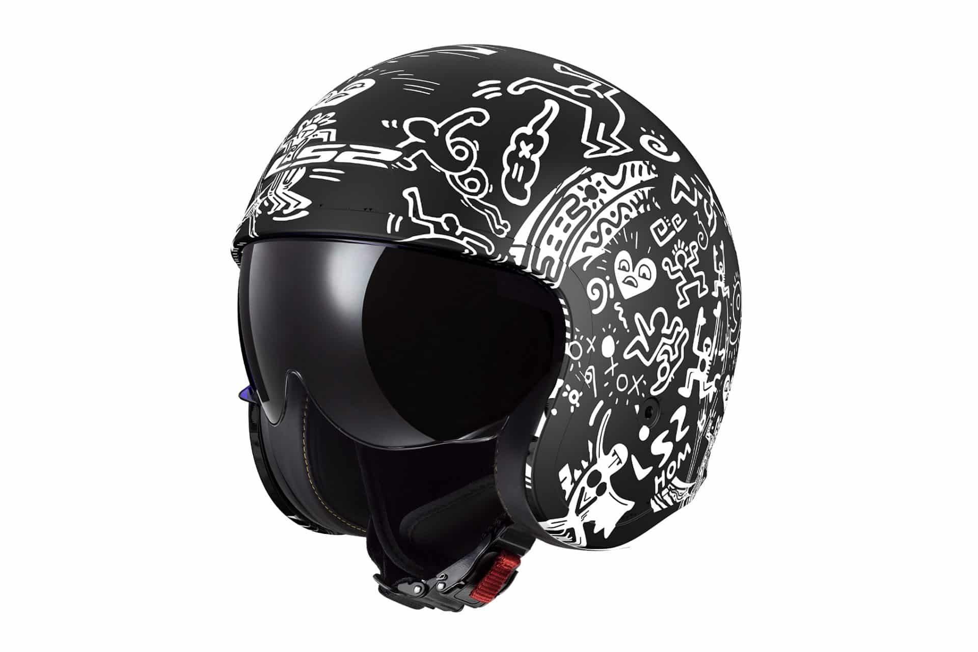 Casco jet de LS2