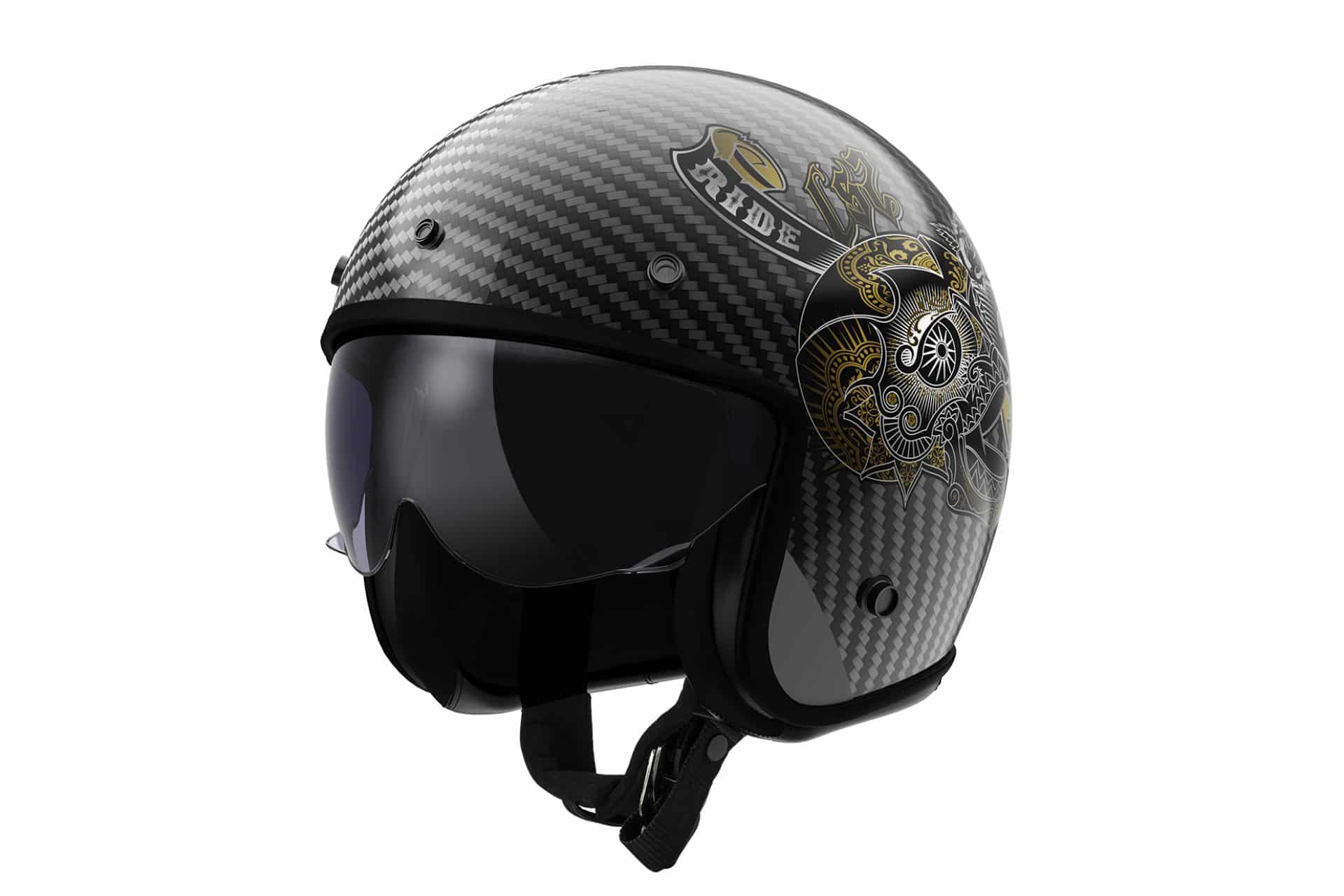 Casco jet de LS2