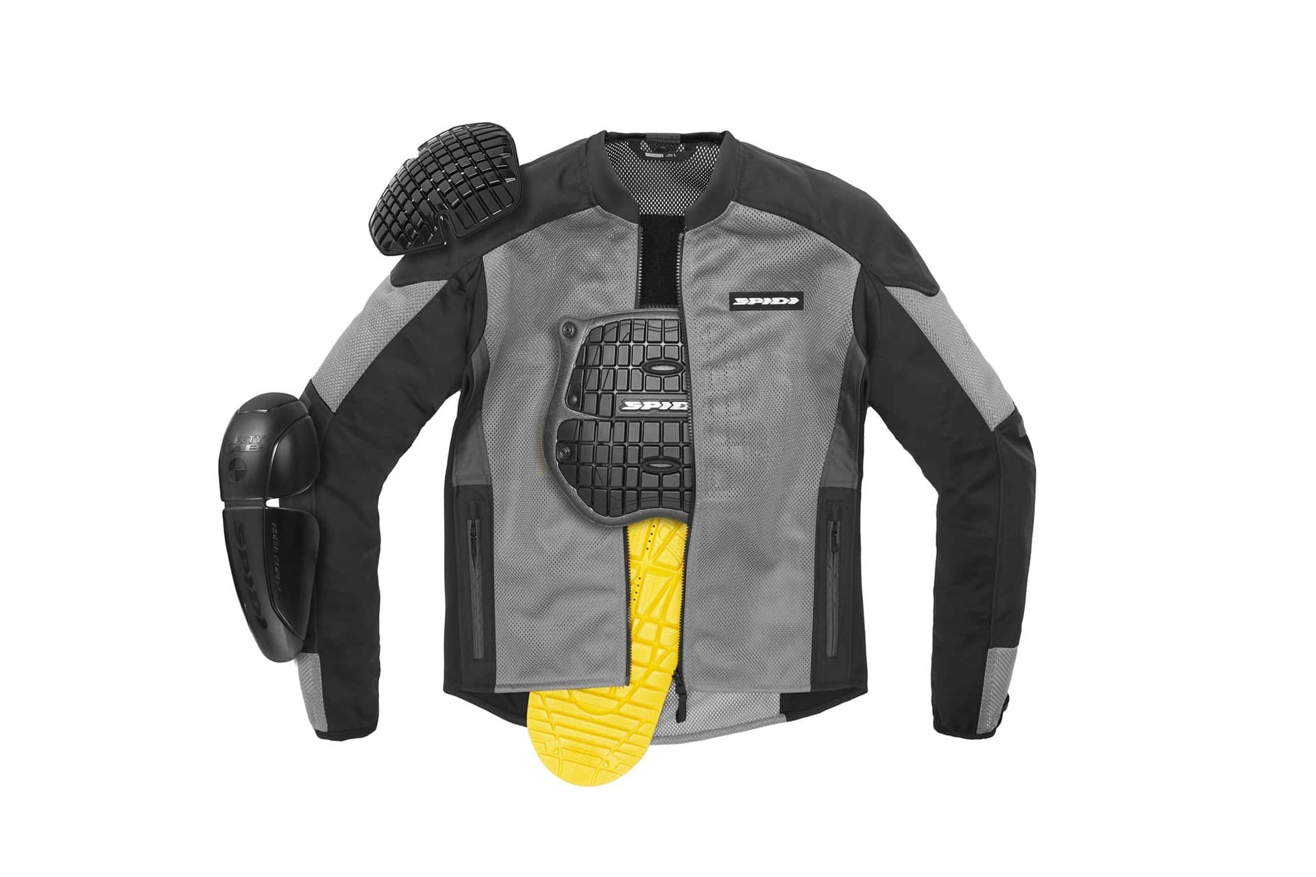 Gama de chaquetas perforadas SPIDI: Máxima ventilación, sin comprometer la seguridad ni el estilo