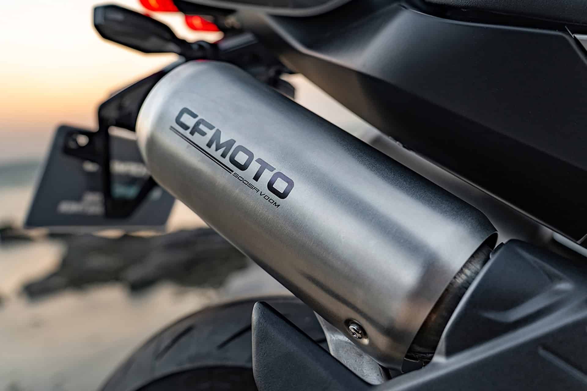 La nueva CFMoto 500SR Voom entra en el mercado chino por la puerta grande