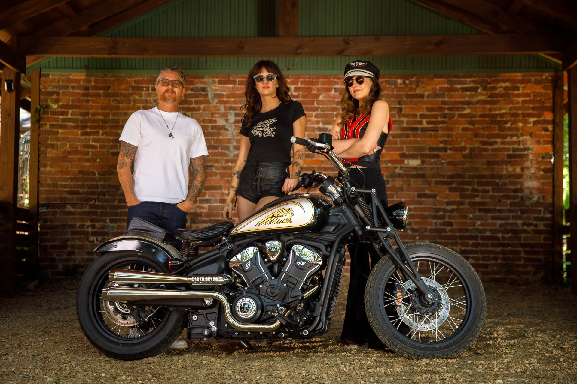 La nueva Indian Scout custom de Nikki Lane