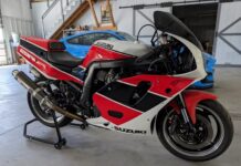Esta preparación"7/11", sobre una Suzuki GSX-R750 noventera, subirá las pulsaciones de los amantes de las Old School