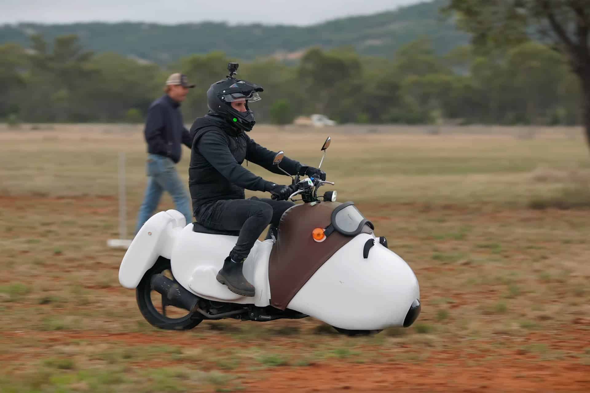 Quizás el enduro no sea la mejor idea para disfrutar de esta moto