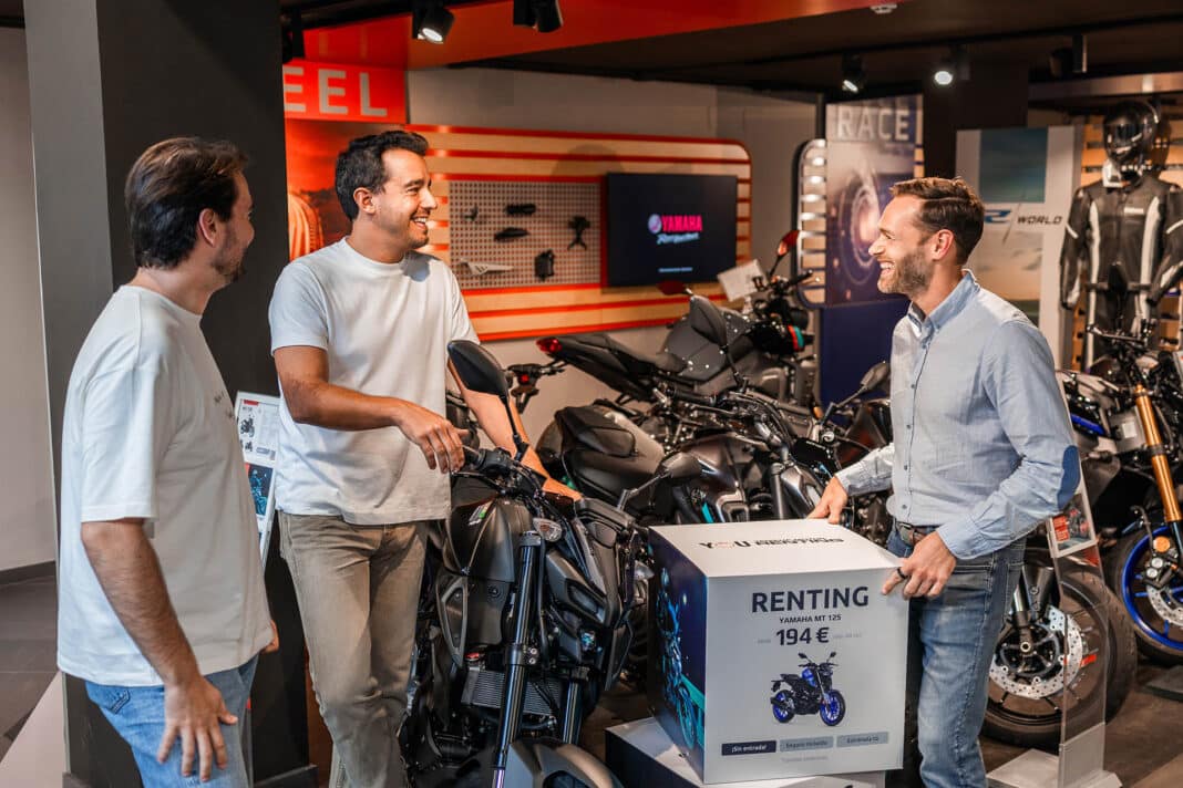 YOURenting, el servicio de renting de Yamaha y Mundimoto