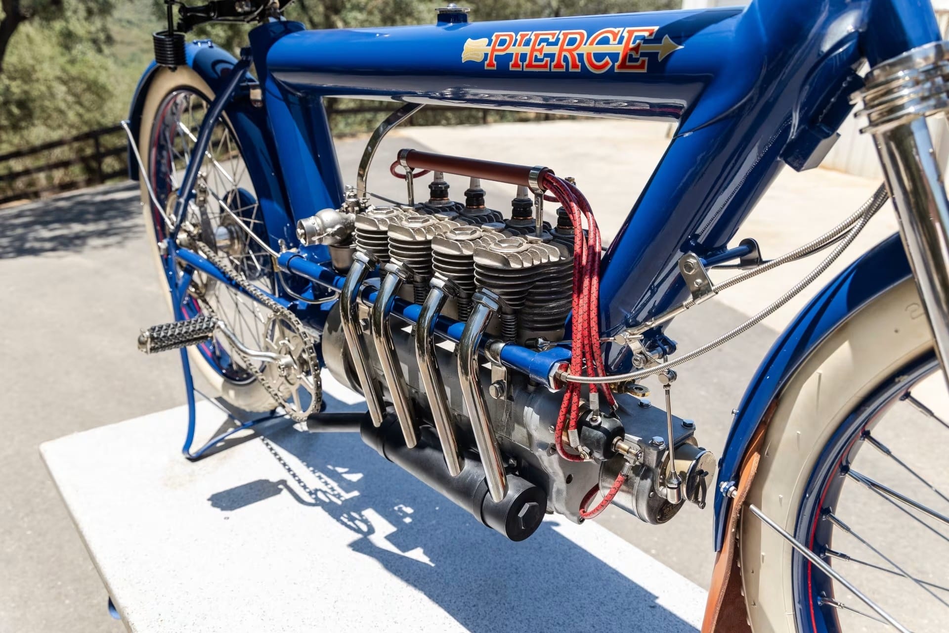 Motos de ensueño a la venta: Pierce Four de 1912