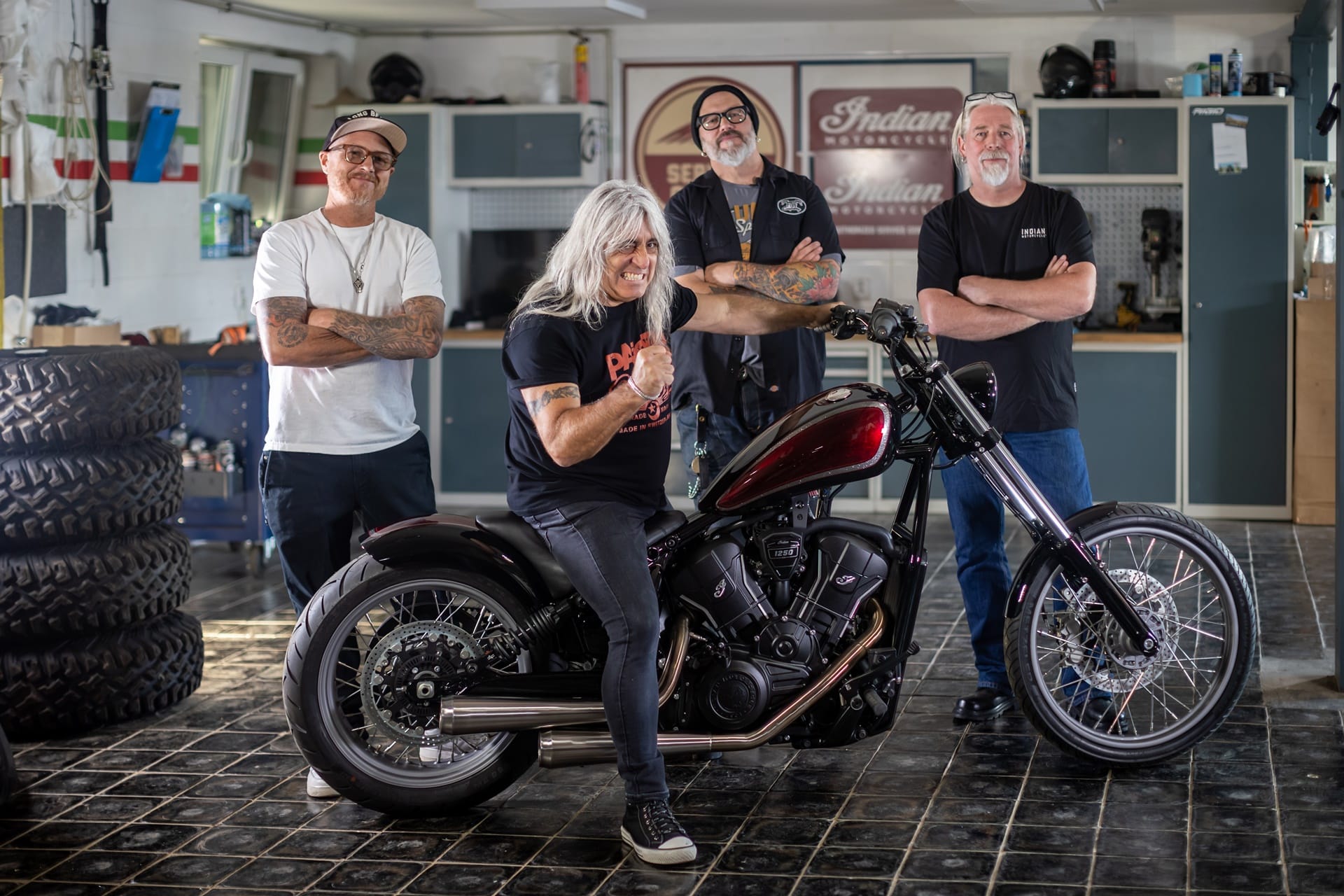 El último episodio del serial Forged de Indian nos acerca la Scout personalizada por Unique Custom Cycles