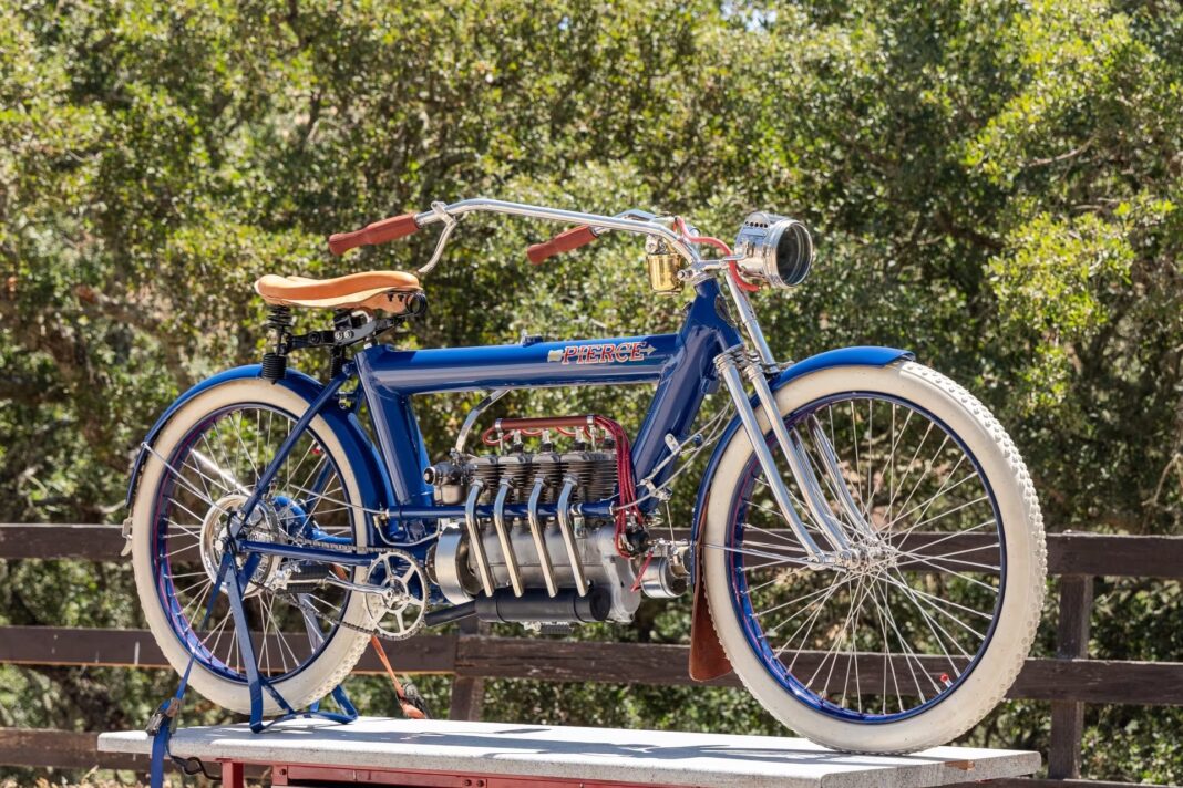 Motos de ensueño a la venta: Pierce Four de 1912