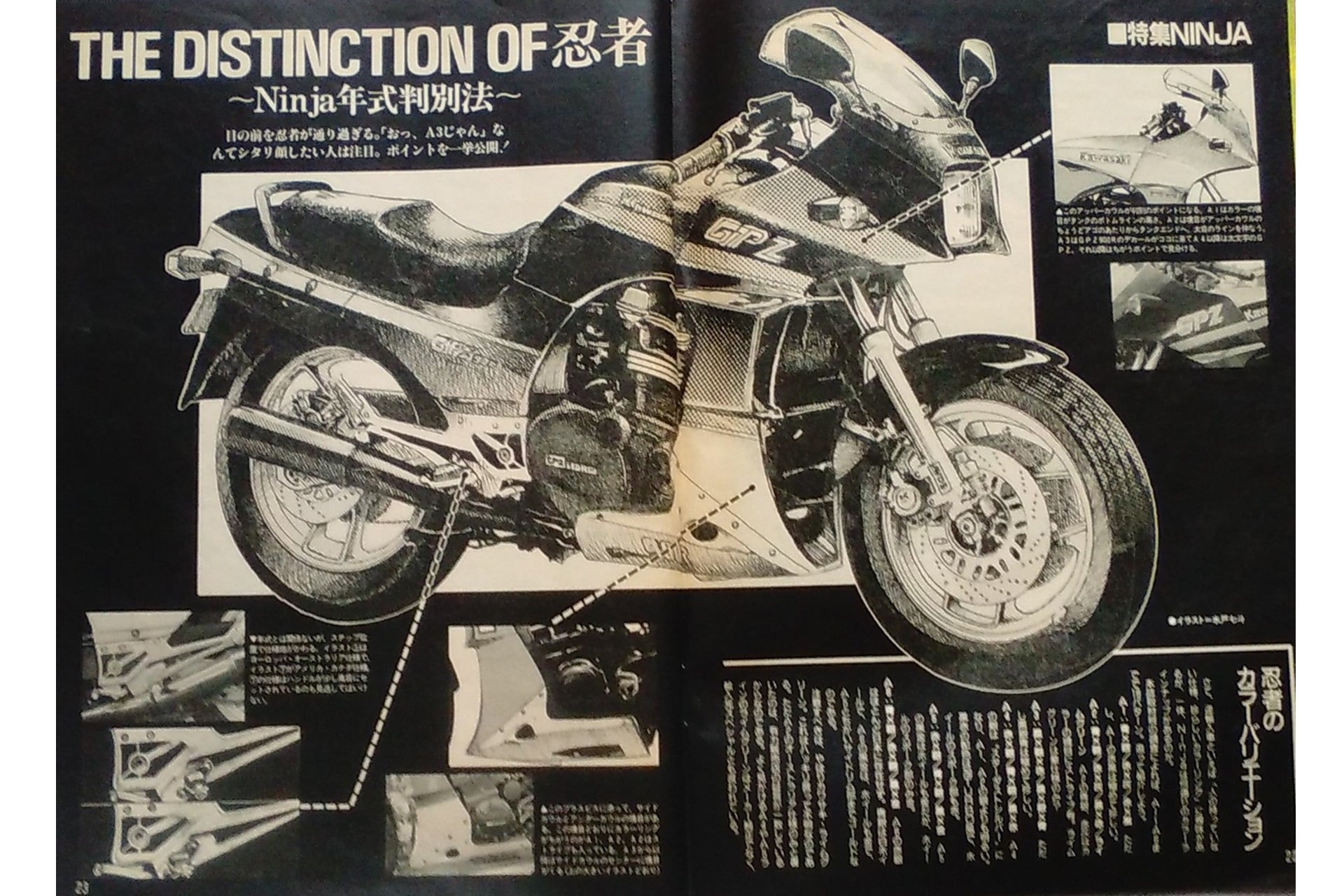 Kawasaki GPZ900R Ninja: 40 años del nacimiento de la icónica saga