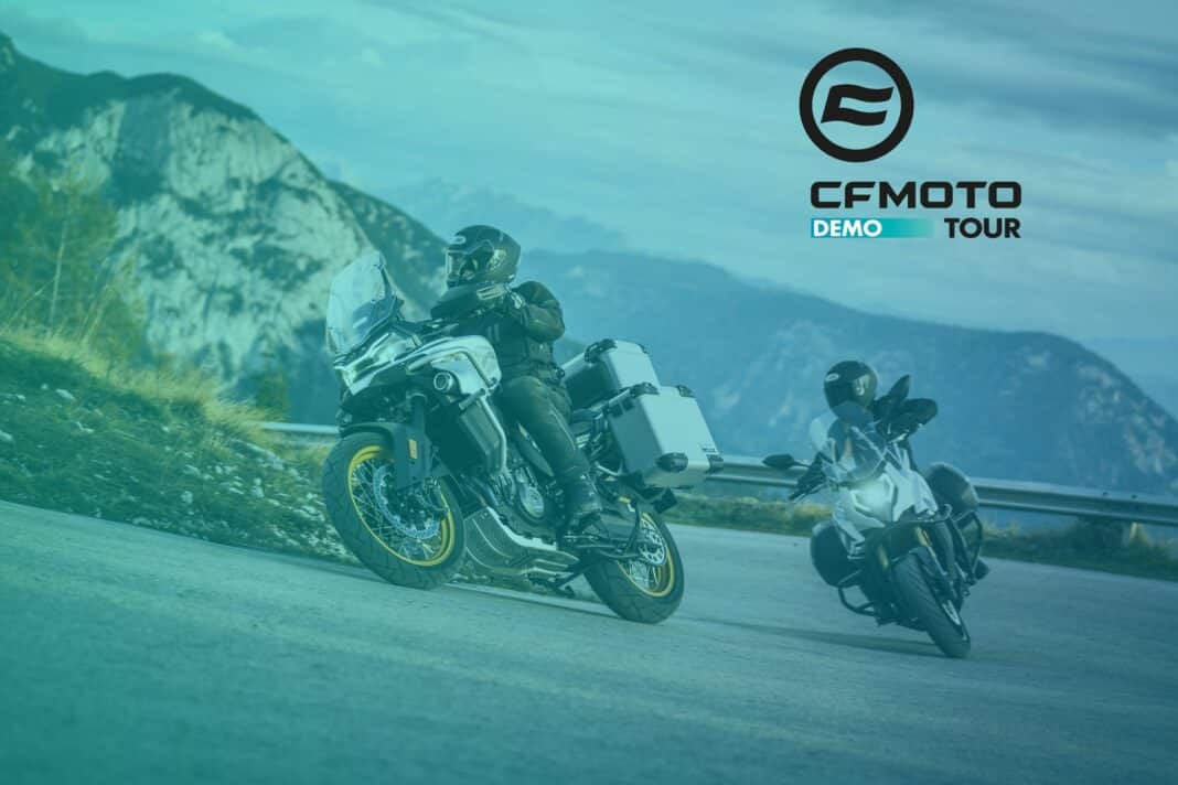 CFMoto Demo Tour: Descubre 6 modelos de la marca en 7 ubicaciones europeas