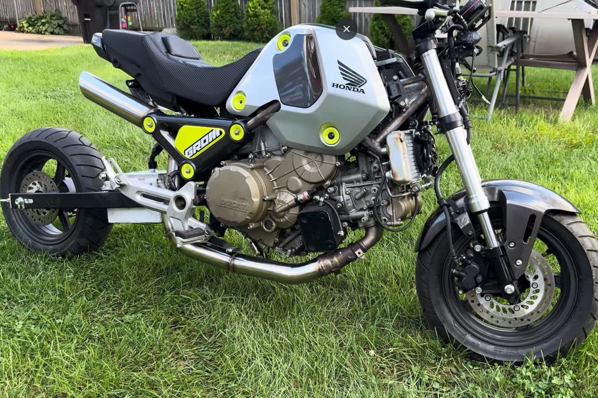 Honda Grom Ducati Panigale 1199