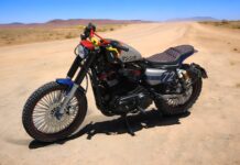 Harley scrambler Mazinger Z: El tributo de LDK a la conocida serie manga japonesa