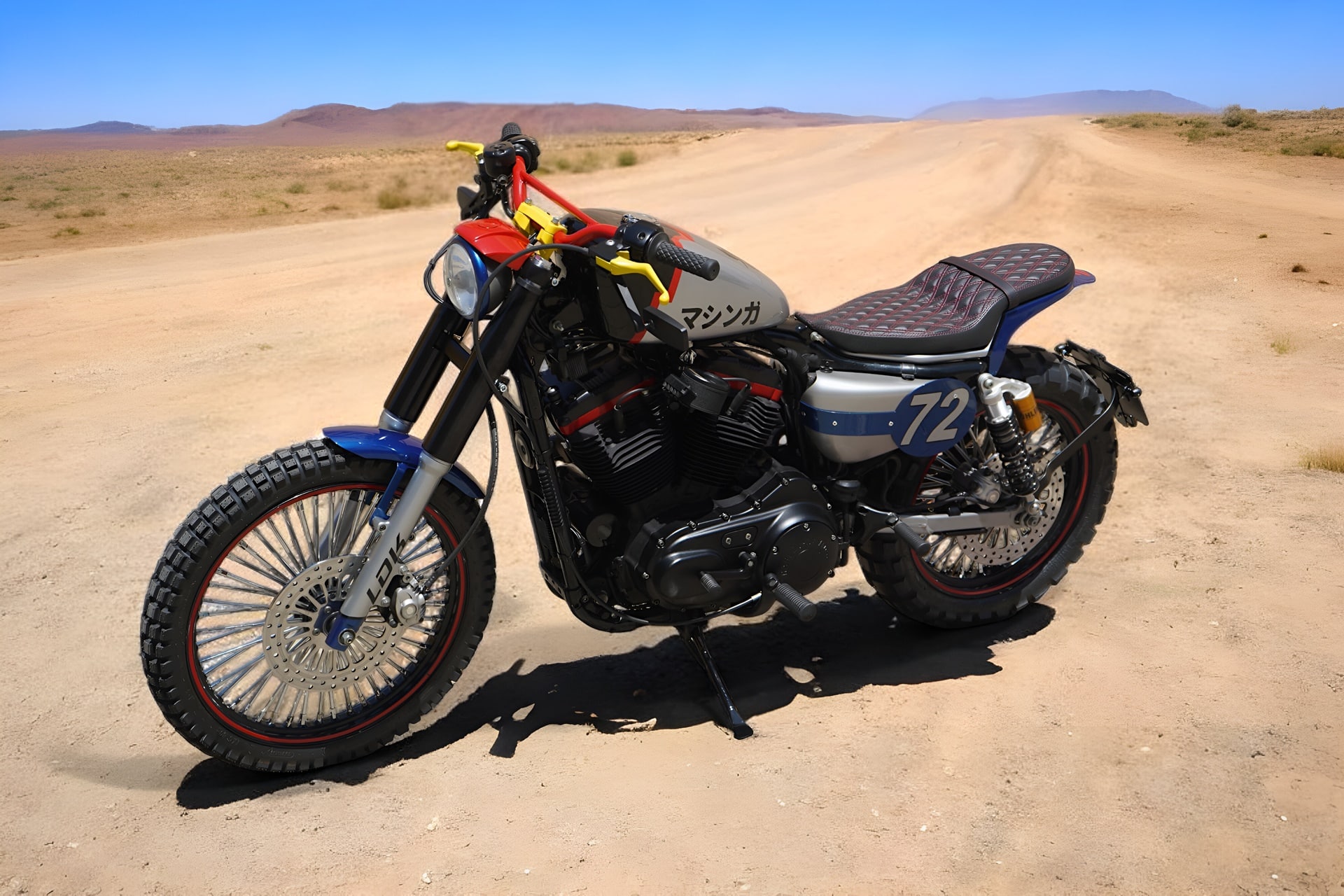 Harley scrambler Mazinger Z: El tributo de LDK a la conocida serie manga japonesa
