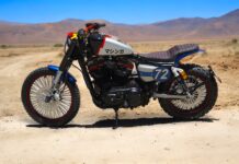 Harley scrambler Mazinger Z: El tributo de LDK a la conocida serie manga japonesa
