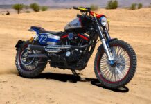 Harley scrambler Mazinger Z: El tributo de LDK a la conocida serie manga japonesa