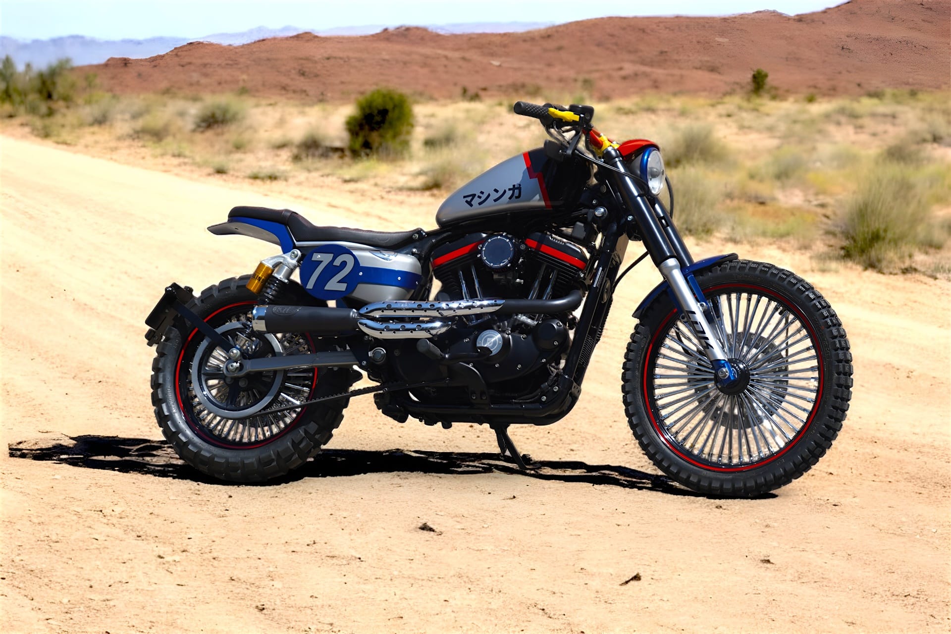 Harley scrambler Mazinger Z: El tributo de LDK a la conocida serie manga japonesa