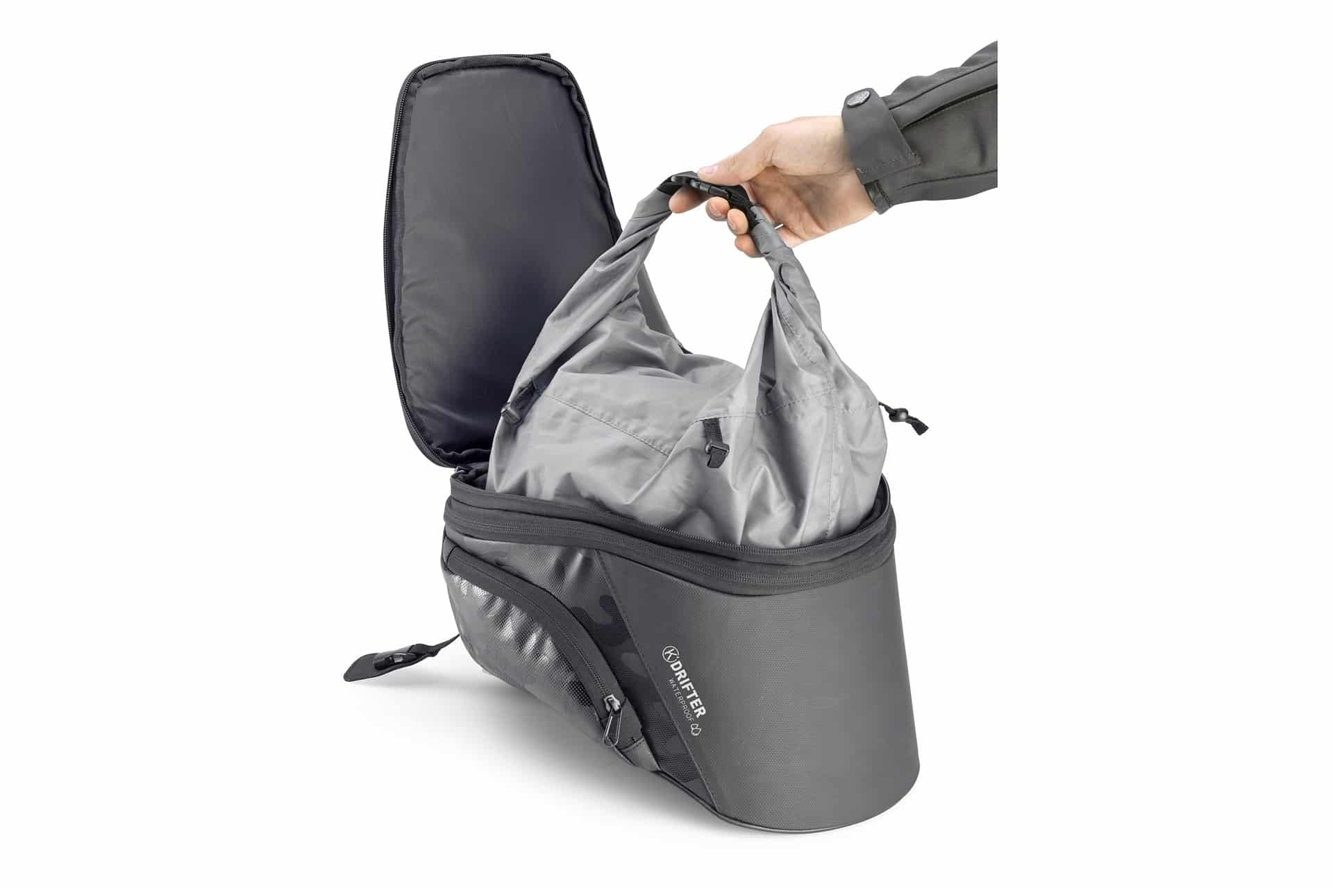 Nueva gama de bolsas blandas Kappa Drifter: Capacidad de carga sin renunciar a un estilo atrevido