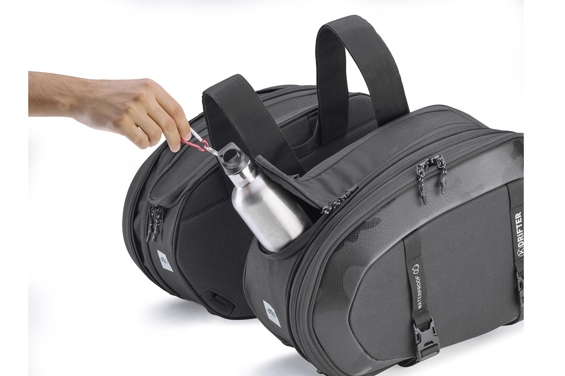 Nueva gama de bolsas blandas Kappa Drifter: Capacidad de carga sin renunciar a un estilo atrevido