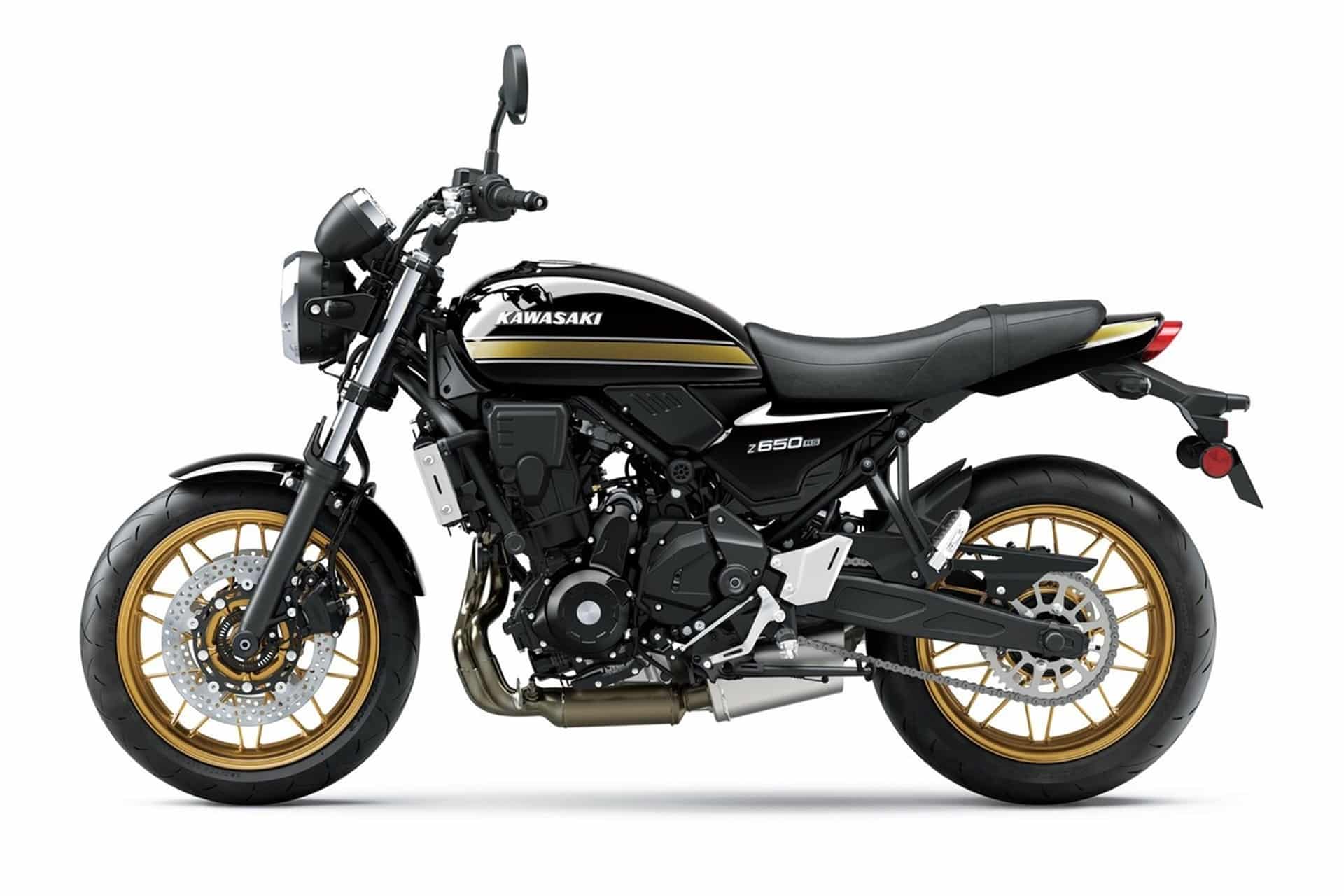 La gama RS de Kawasaki estrena indumentaria setentera para 2025