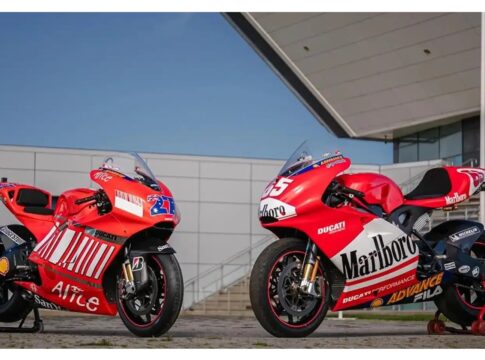 Desmosedici GP3 y GP7: Dos pedacitos de la historia de Ducati en MotoGP a la venta