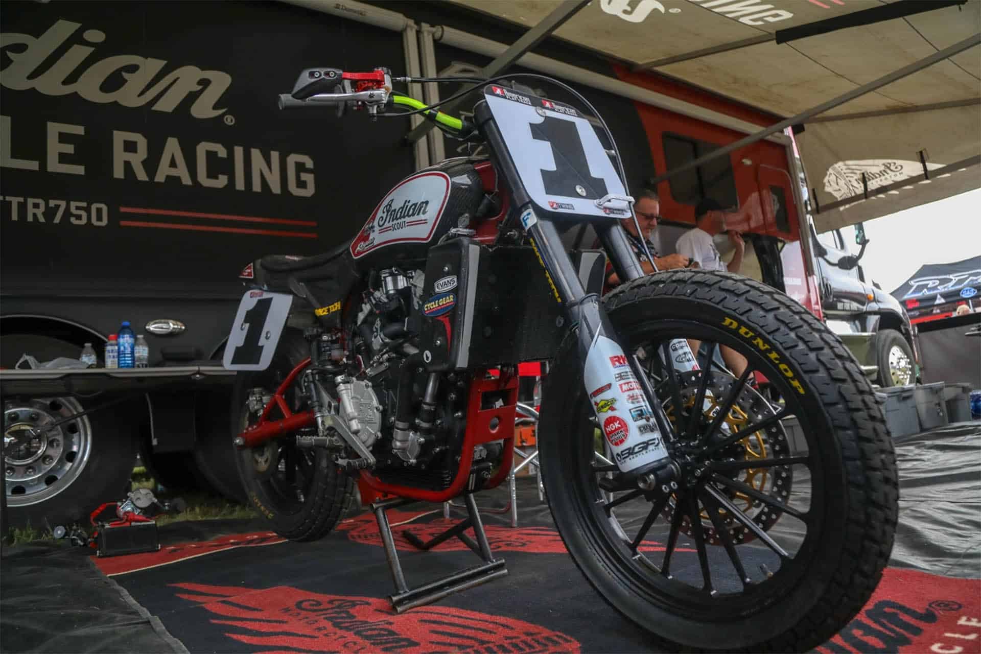 La moto fue creada para competir