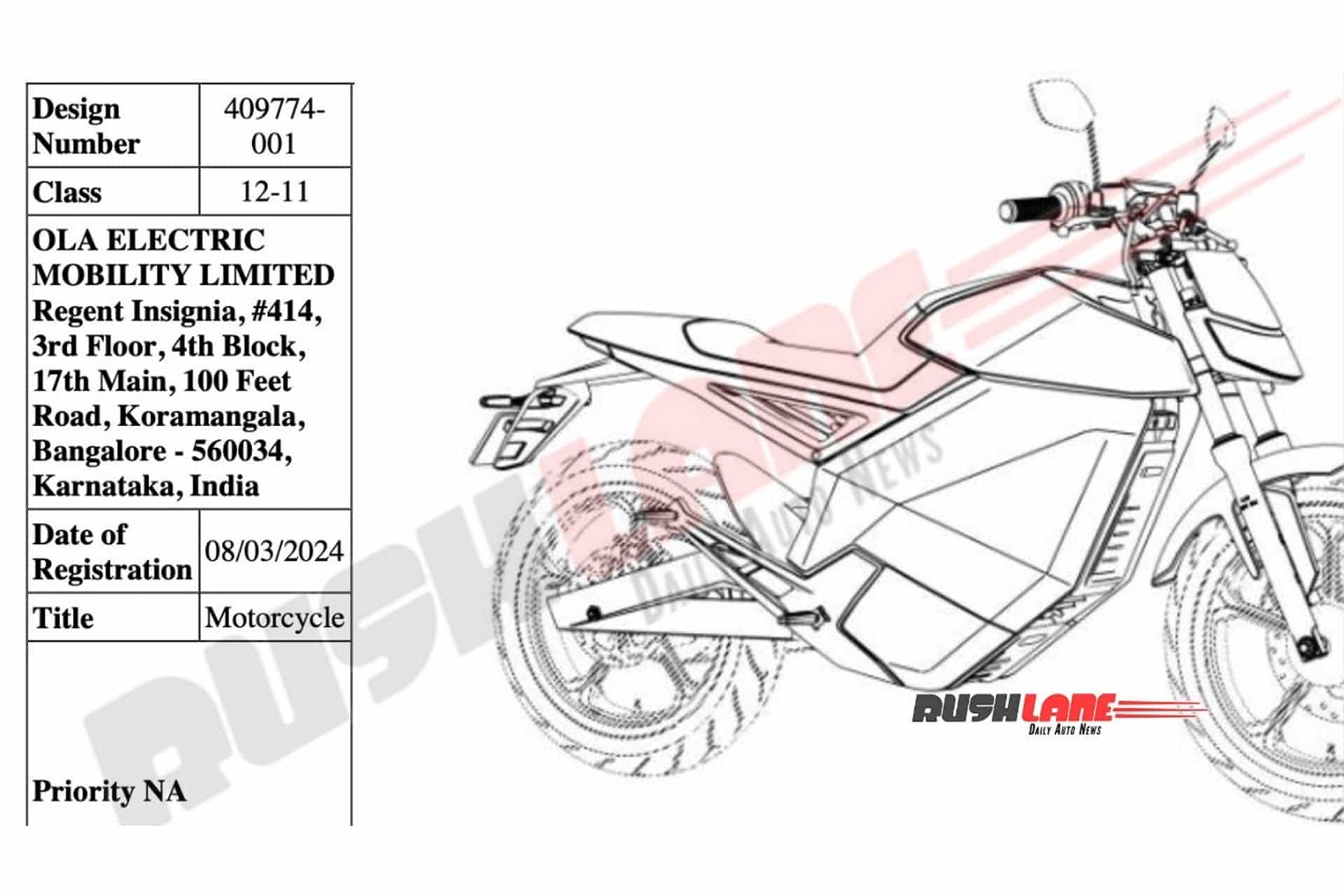 La primera motocicleta de Ola Electric ya tiene fecha de presentación