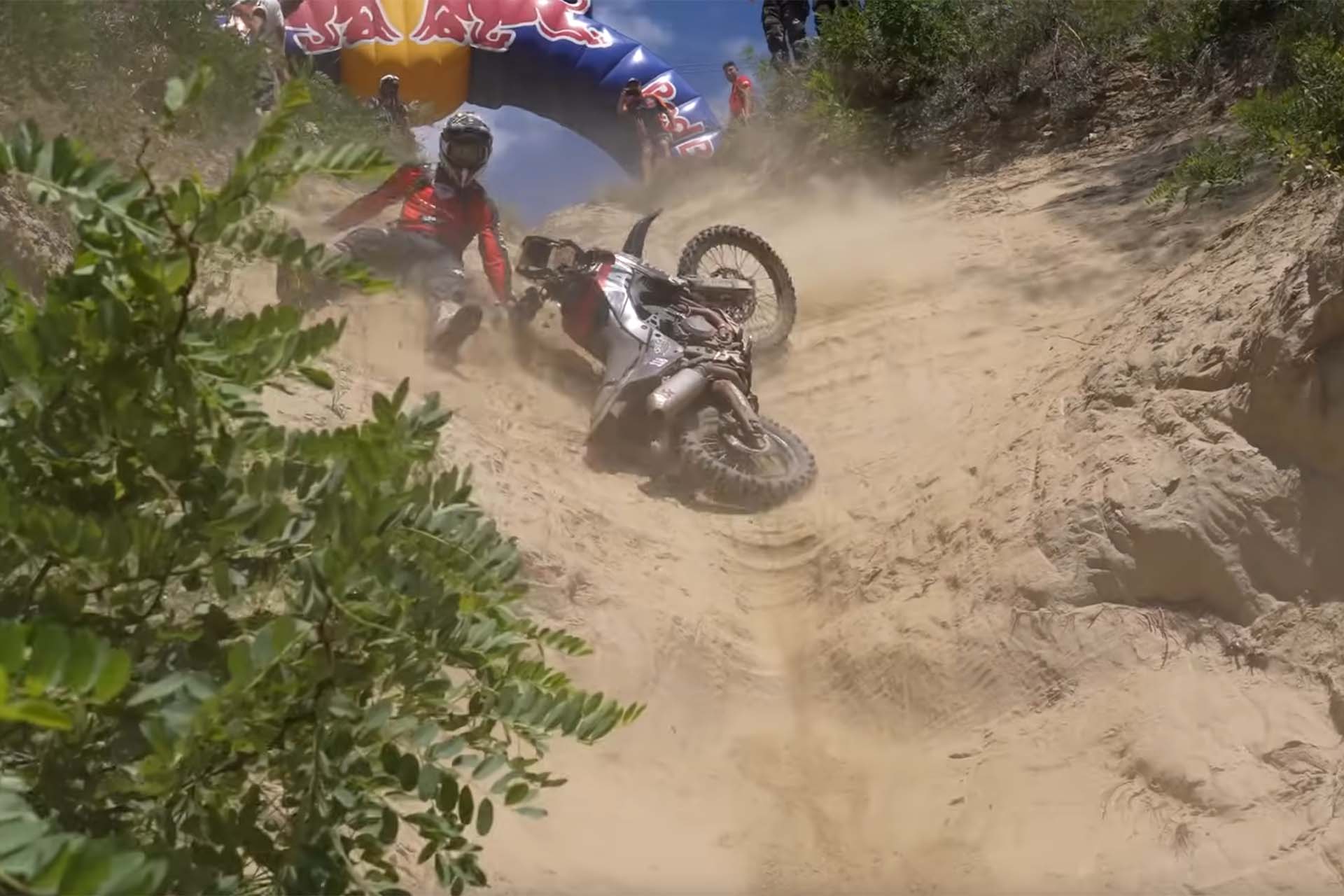 Desde luego no fue nada fácil ni para él ni para la moto