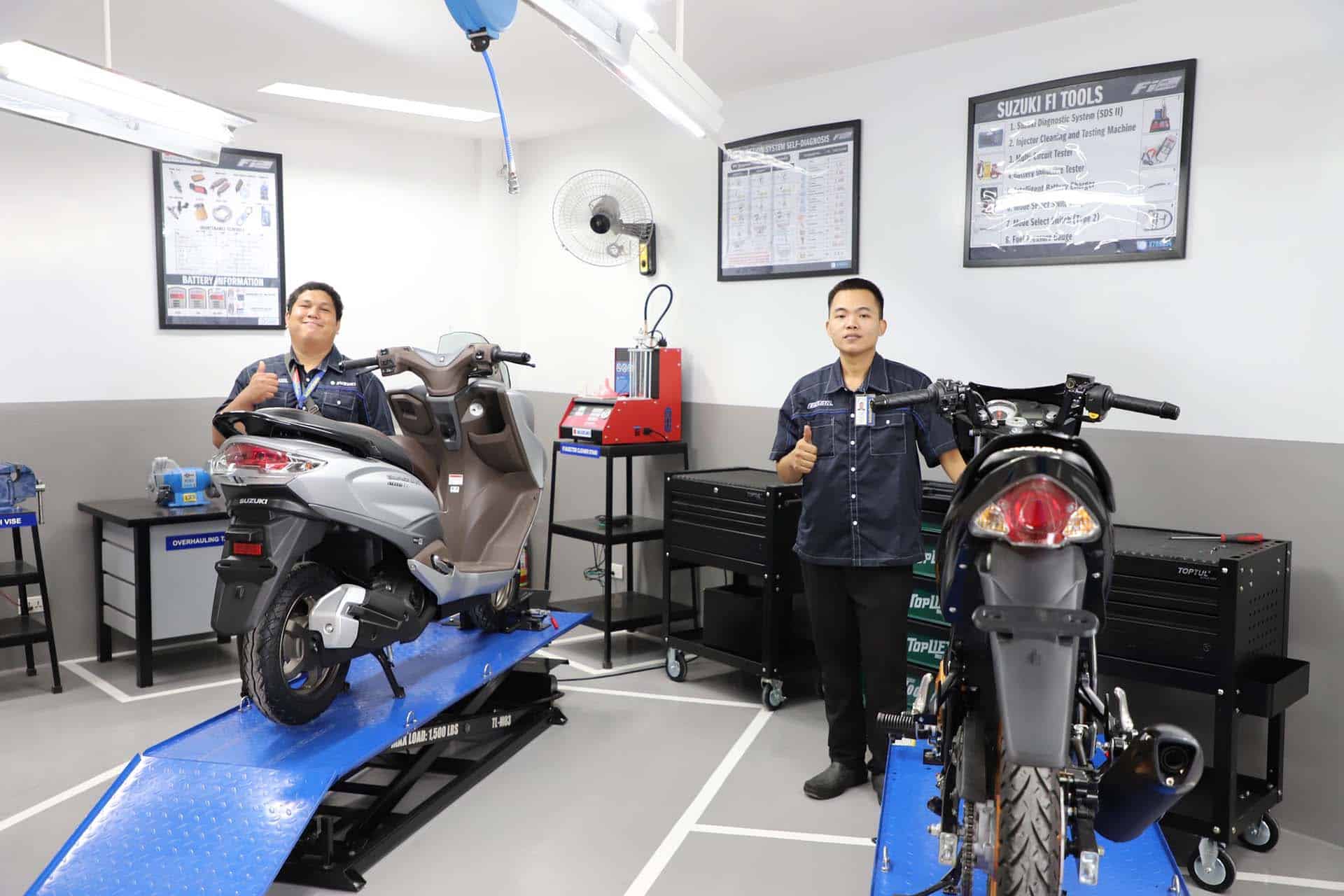 Suzuki se está volcando con los afectados