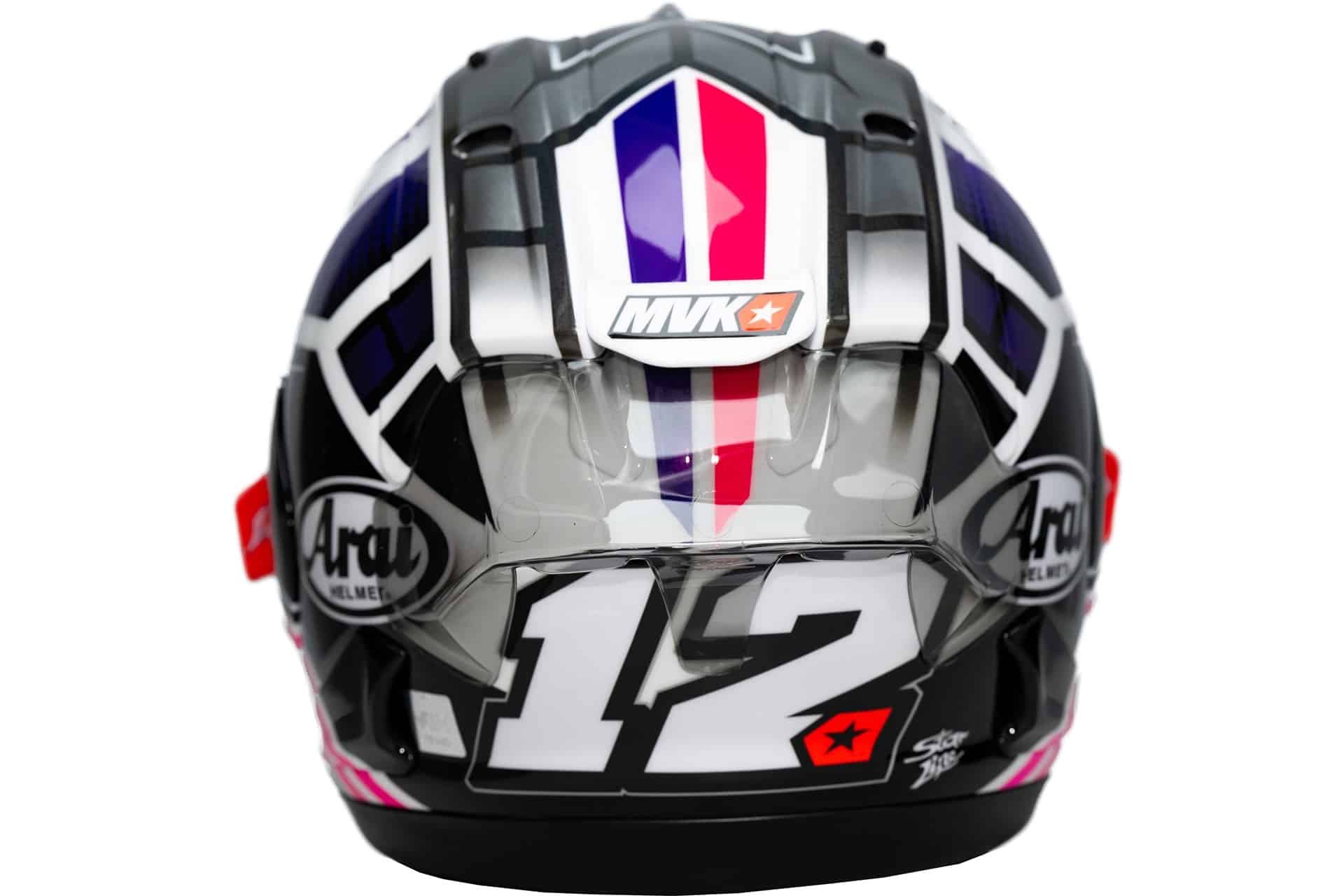 Maverick Viñales estrena un diseño muy especial en su casco en el GP Red Bull de San Marino