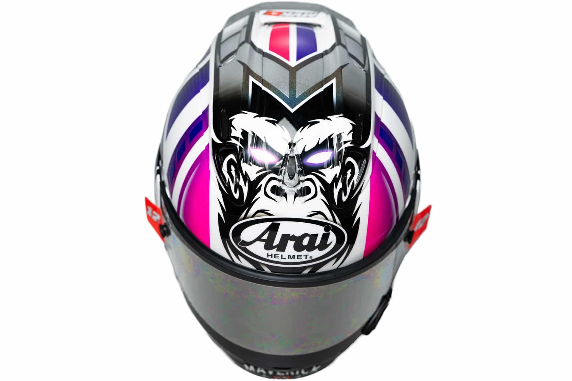 Maverick Viñales estrena un diseño muy especial en su casco en el GP Red Bull de San Marino