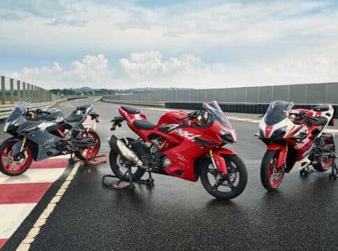 TVS lanza oficialmente la Apache RR 310 2025