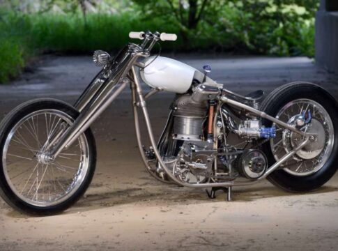 Al Hackel Custom Chopper motor radial